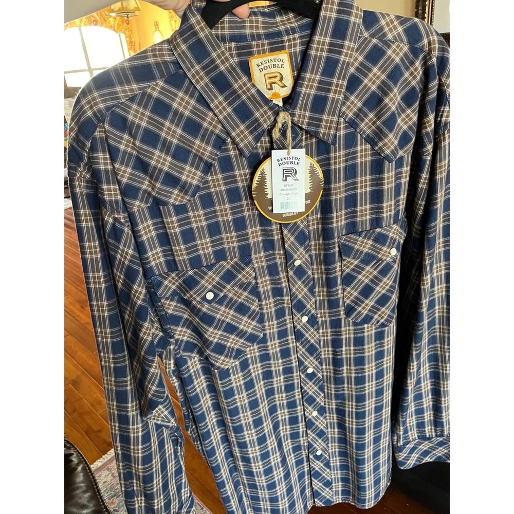 New men’s long sleeve shirt